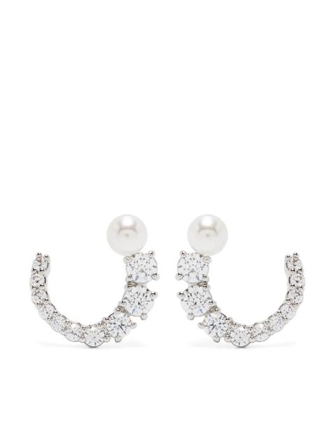 Swarovski Matrix stud earrings - Silver - zdjęcie produktu nr 1