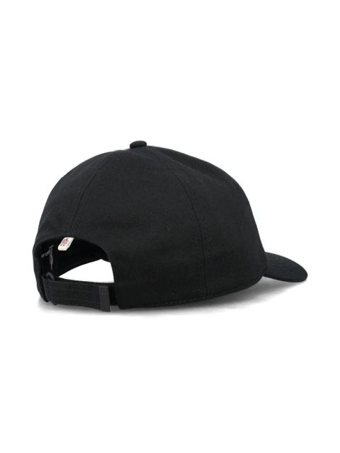 Moncler Grenoble embroidered logo baseball cap - Black - zdjęcie produktu nr 2