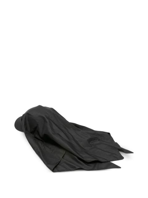 Jil Sander draped hat - Black - zdjęcie produktu nr 2