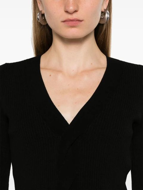 TWINSET twisted sweater - Black