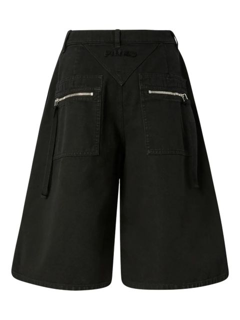 PINKO cotton bermuda shorts - Black - zdjęcie produktu nr 2