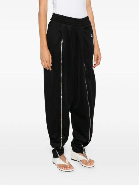 Coperni Sarouel zip-detail track pants - Black
