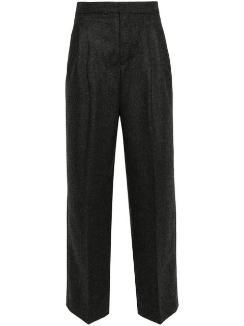 AMI Paris pleated trousers - Grey - zdjęcie produktu nr 1