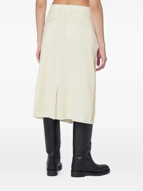 Jil Sander wool skirt - Neutrals