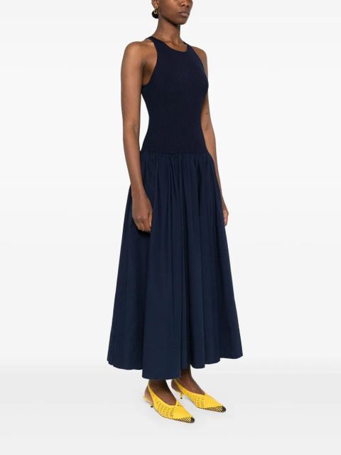 STAUD Yamila maxi dress - Blue