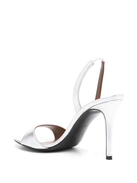 Giuseppe Zanotti 100mm Llilibeth sandals - Silver