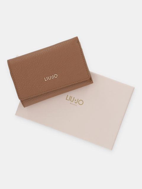 Liu Jo portfel damski kolor brązowy AA6172 E1109