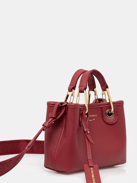 Emporio Armani torebka kolor czerwony EW000382 AF12036 - zdjęcie produktu nr 2