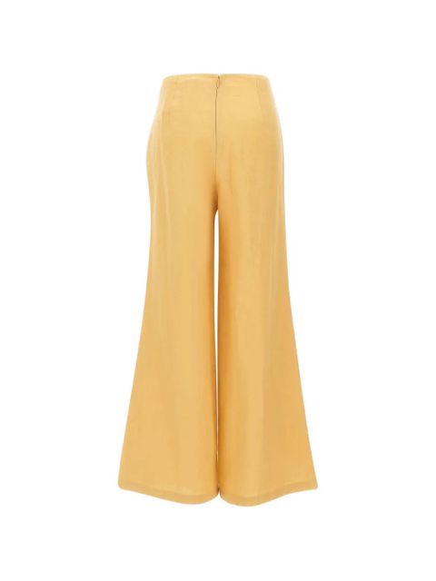 Faithfull the Brand Syna high-rise wide-leg trousers - Yellow - zdjęcie produktu nr 2