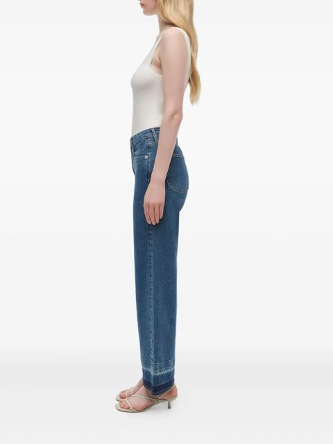 Simkhai Jude wide-leg jeans - Blue