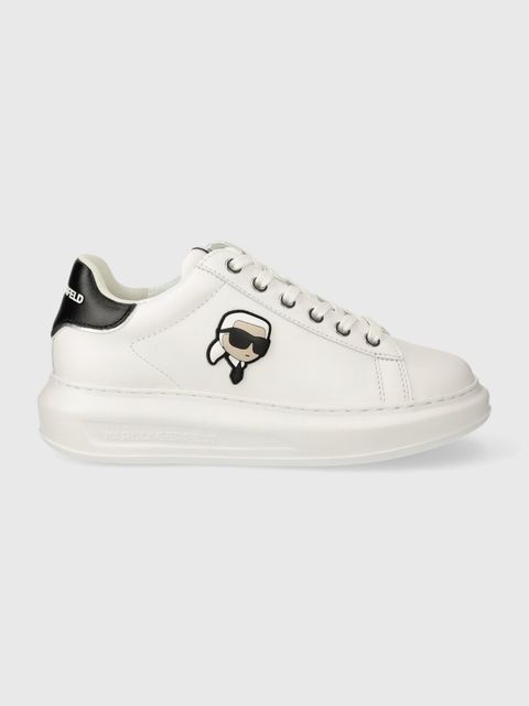 Karl Lagerfeld sneakersy skórzane KAPRI kolor biały KL62530N - zdjęcie produktu nr 1