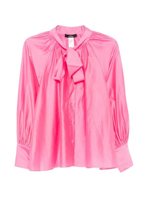 TWINSET pussy-bow balloon-sleeve blouse - Pink - zdjęcie produktu nr 1