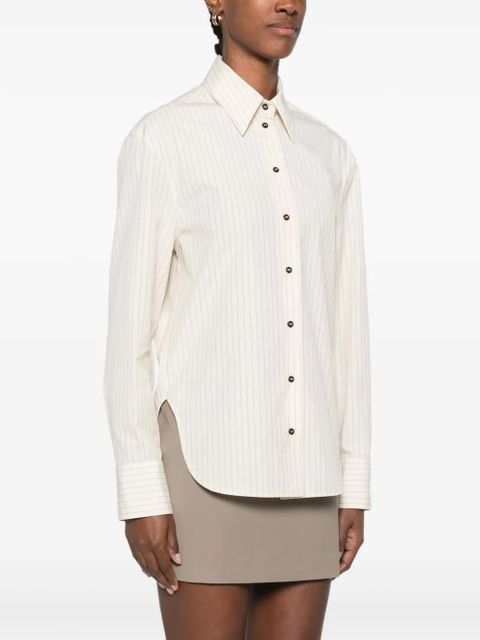 LouLou de Saison striped shirt - White