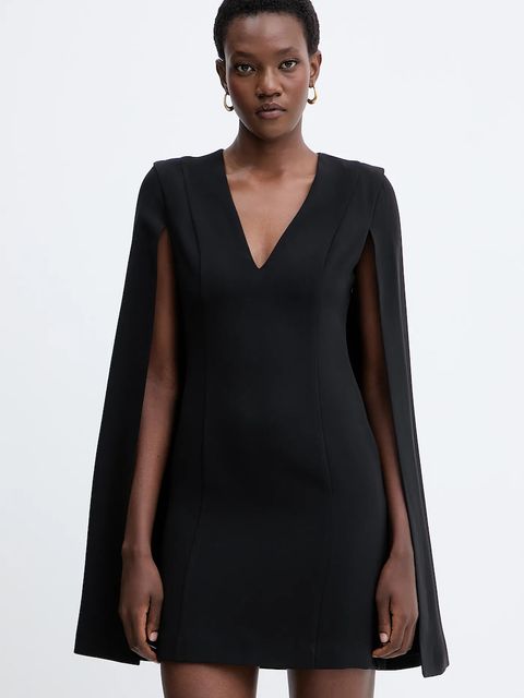 Twinset sukienka kolor czarny mini dopasowana 252TT2402 - zdjęcie produktu nr 1