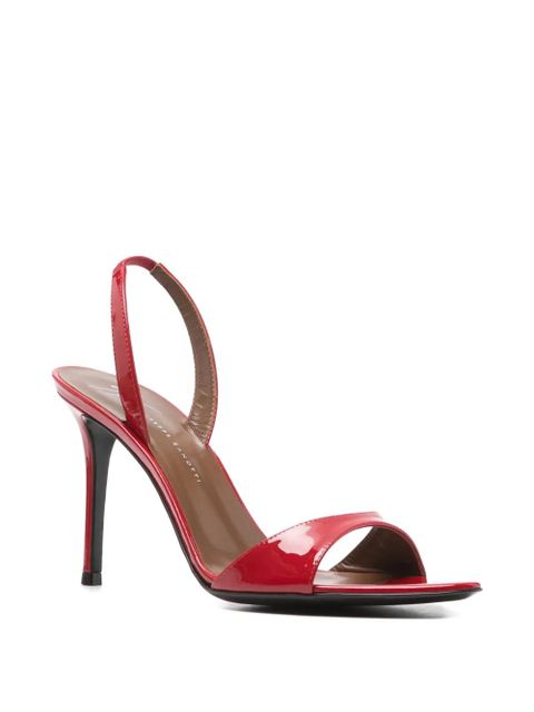 Giuseppe Zanotti Lilibeth open-toe sandals - Red - zdjęcie produktu nr 2