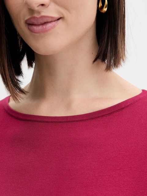 United Colors of Benetton sweter damski kolor różowy lekki 103VD10AV