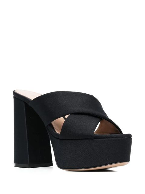 Gianvito Rossi Sheridan platform sandals - Black - zdjęcie produktu nr 2
