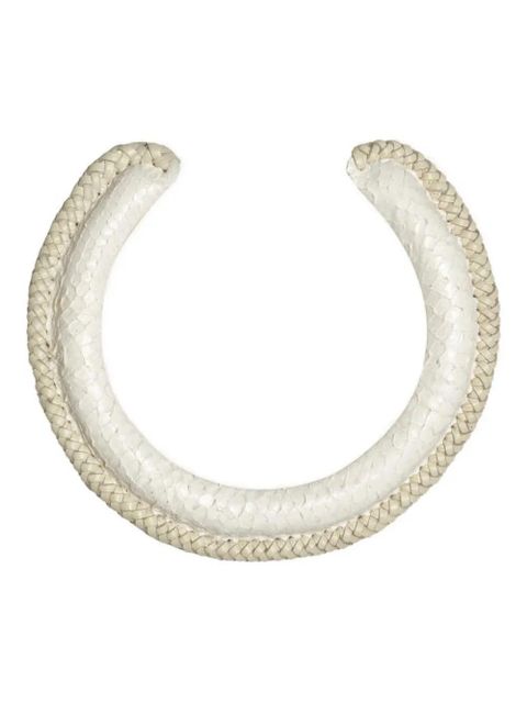 Johanna Ortiz Representative Rituals woven leather necklace - Neutrals - zdjęcie produktu nr 2