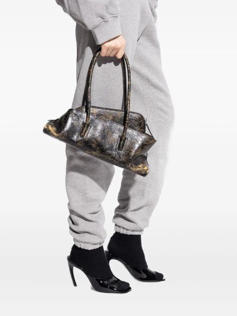 The Attico small La Passeggiata top-handle zip tote bag - Black - zdjęcie produktu nr 2