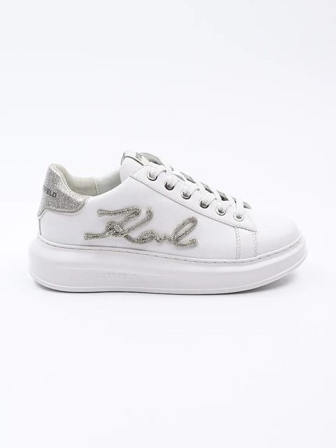 Karl Lagerfeld sneakersy skórzane KAPRI kolor biały KL62511G - zdjęcie produktu nr 1