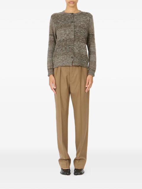 Maison Margiela buttoned cardigan - Brown - zdjęcie produktu nr 2