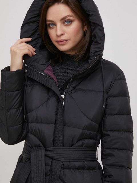 Tiffi kurtka damska kolor czarny przejściowa