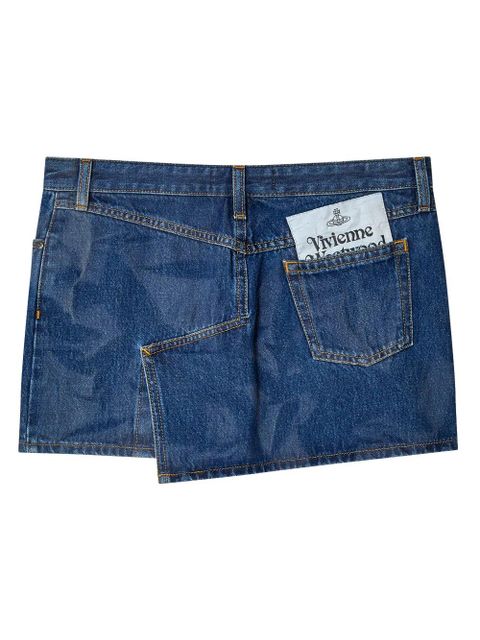 Vivienne Westwood denim mini skirt - Blue - zdjęcie produktu nr 2