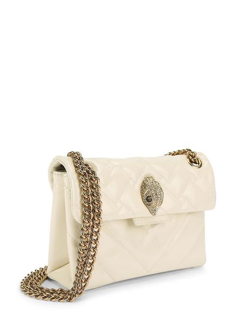 Kurt Geiger London torebka skórzana Kensington kolor beżowy 5017342309 - zdjęcie produktu nr 2