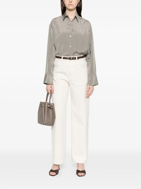 Róhe striped button-down shirt - Grey - zdjęcie produktu nr 2