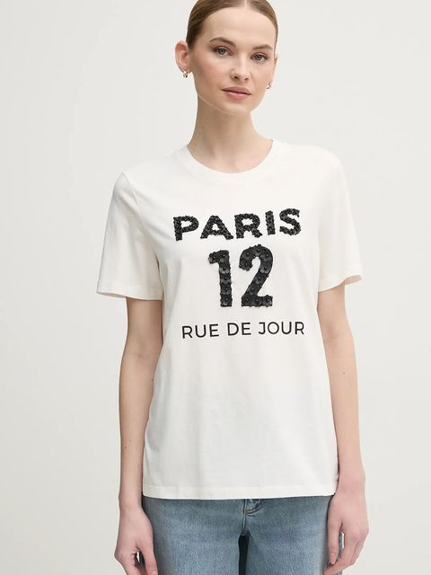 Marc Aurel t-shirt bawełniany - zdjęcie produktu nr 2