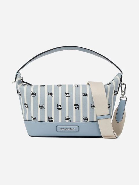 Karl Lagerfeld torebka IKON kolor niebieski A2W30188 - zdjęcie produktu nr 1