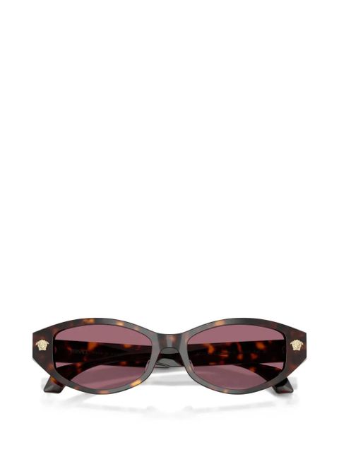 Versace Eyewear cat-eye sunglasses - Brown