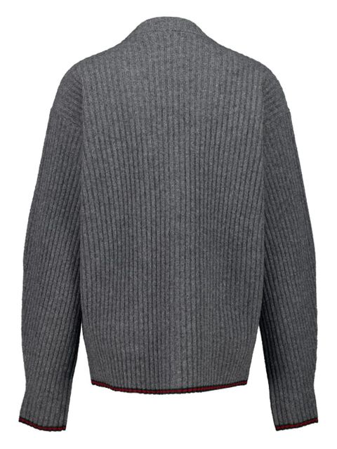 Gucci V-neck buttoned cardigan - Grey