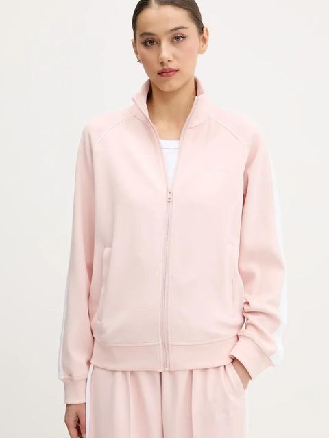 Guess Jeans bluza damska kolor różowy z aplikacją W5GQ38 KB212 - zdjęcie produktu nr 1