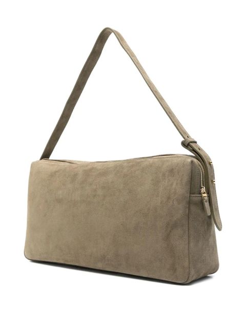 Elleme large Trousse suede zip-fastening shoulder bag - Green - zdjęcie produktu nr 2