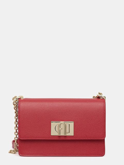 Furla torebka skórzana 1927 kolor czerwony BAFKACO.ARE000.RUB00 - zdjęcie produktu nr 1