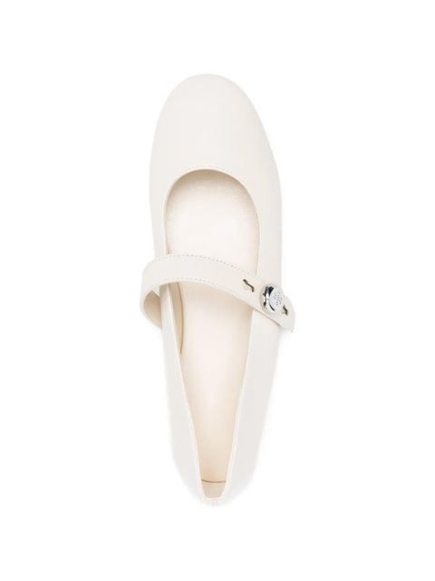 Tory Burch Romy Mary Jane buckle strap ballet flats - Neutrals