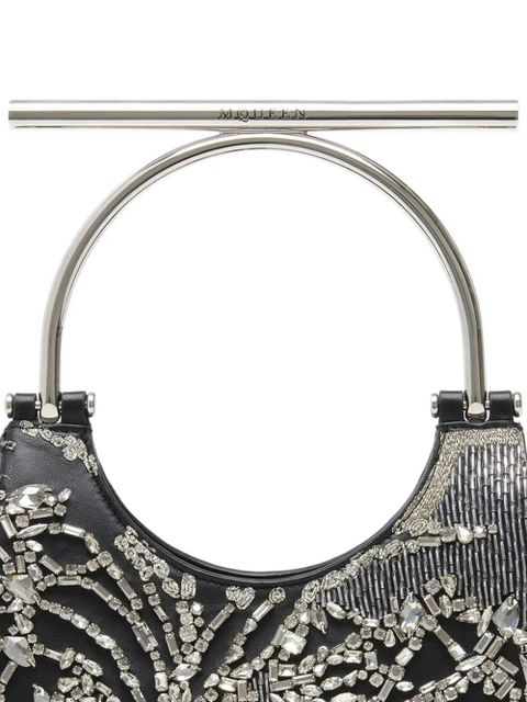 Alexander McQueen T-Bar mini bag - Black - zdjęcie produktu nr 2