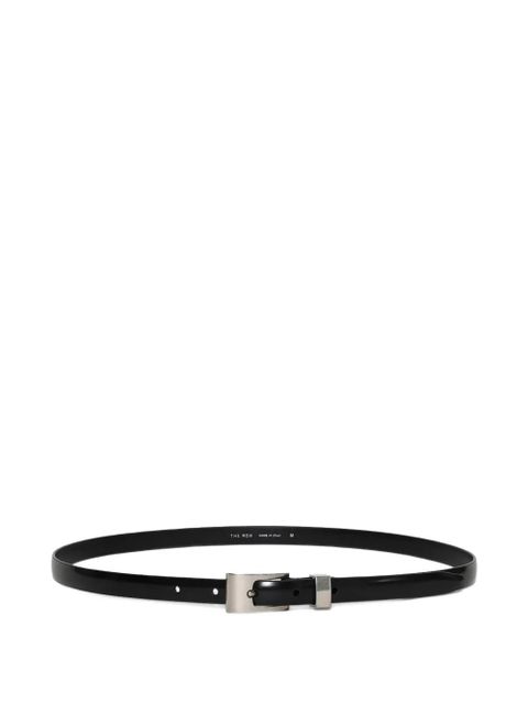 The Row silver-tone buckle Downtown belt - Black - zdjęcie produktu nr 1