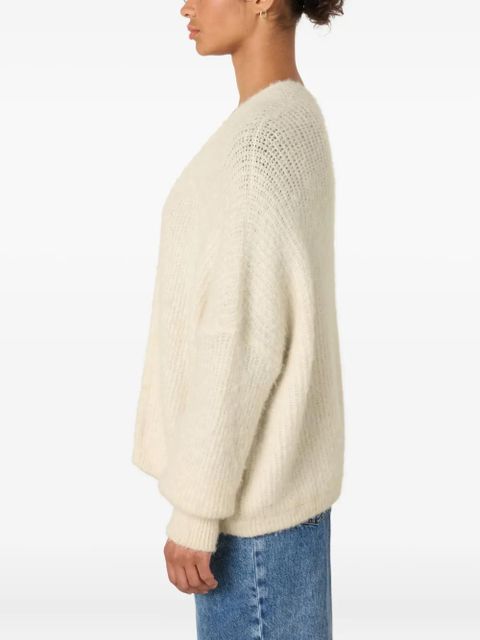 American Vintage East long-sleeve cardigan - Neutrals