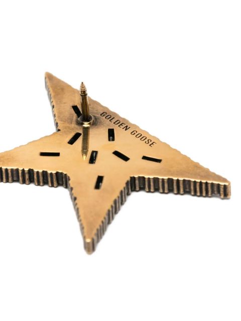 Golden Goose crystal beaded star brooch - zdjęcie produktu nr 2