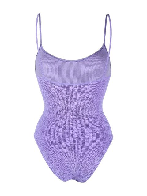 Hunza G Pamela crinkle swimsuit - Purple - zdjęcie produktu nr 2