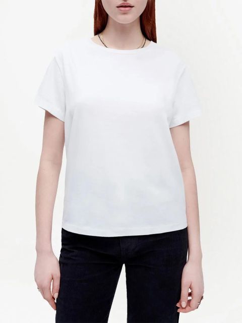 RE/DONE basic short-sleeved T-shirt - White