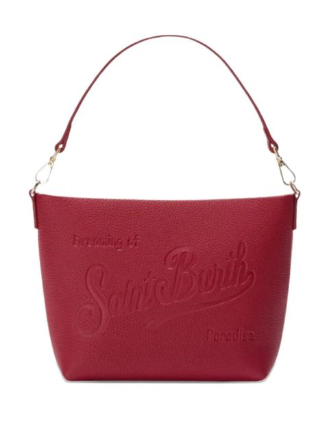 MC2 Saint Barth Aline embossed-logo tote bag - Red - zdjęcie produktu nr 1