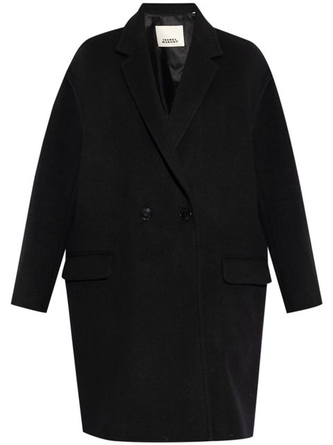 ISABEL MARANT Efegozi double-breasted coat - Black - zdjęcie produktu nr 1