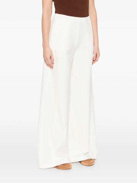 Max Mara MXPNIGELLA wide-leg trousers - White