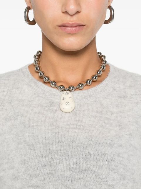 MARANT ÉTOILE crew-neck sweater - Grey