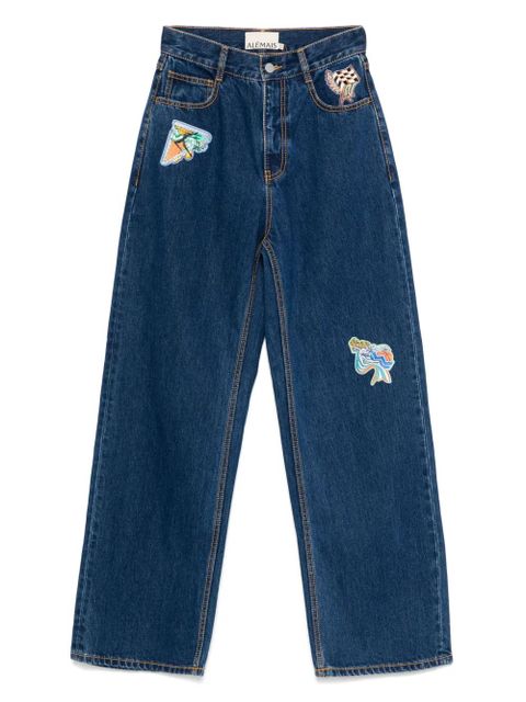 ALEMAIS straight-leg jeans - Blue - zdjęcie produktu nr 1
