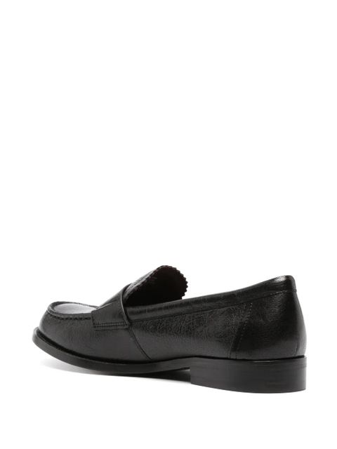 Tory Burch Classic leather loafers - Black