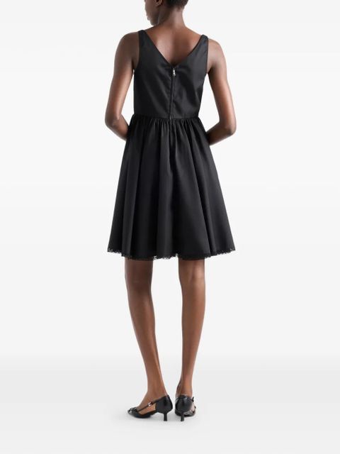 Prada Re-Nylon mini-dress - Black